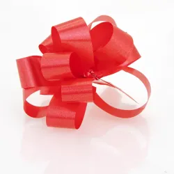 Fire Red Pull-bow Ribbon